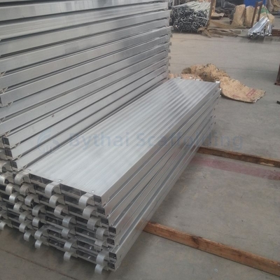 Construction 6061 Andamio Aluminum 240mm Scaffolding Board Metal Steel Plank