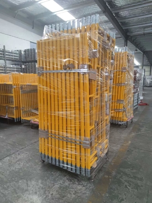 Durable HDG H Frame Scaffolding System Q235 Q355B BJlock Walk Through Frame