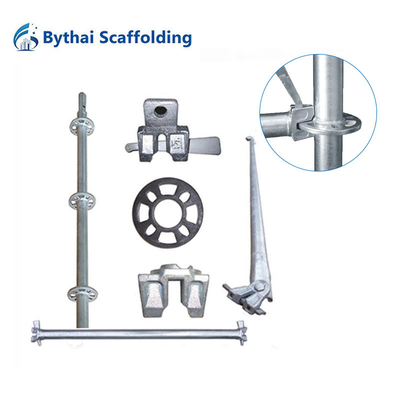 Strength Hot-dip Galvanized Ring Lock System Scaffolding For Oil & Gas Project