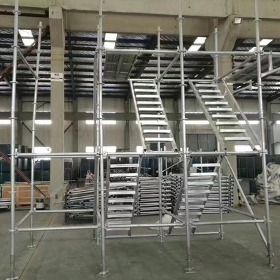 48.3x3.25mm Ledger Size Ringlock Wedge Lock Scaffolding System With Eco-Friendly Design