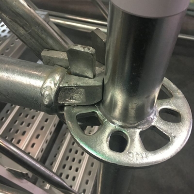 48.3x3.25mm Ledger Size Ringlock Wedge Lock Scaffolding System With Eco-Friendly Design