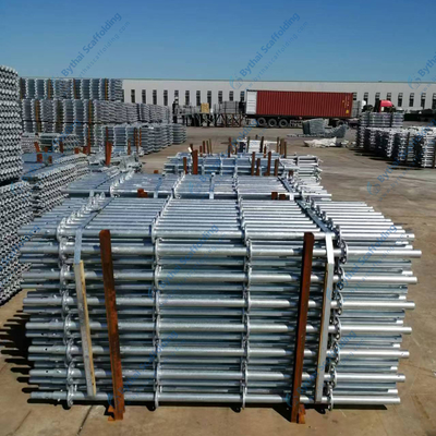 48.3x3.25mm Ledger Size Ringlock Wedge Lock Scaffolding System With Eco-Friendly Design