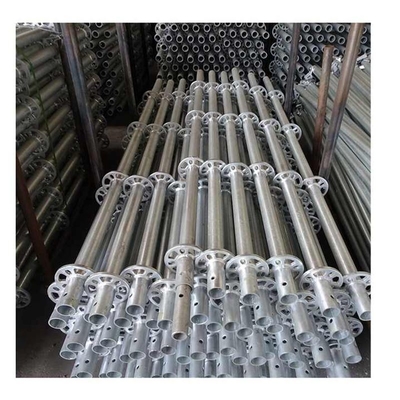 HDG Q355 Allround Modular Pole Rosette Scaffolding System Components Ring Lock