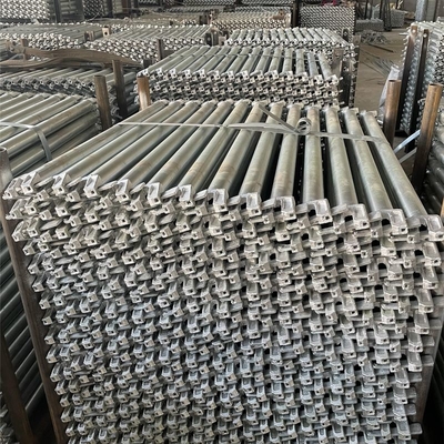 Galvanized Q235 1.5m EN12811 Pin Lock Scaffold with Quick Assembly Max Height 30m