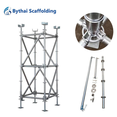 Galvanized Q355 2m EN12811 Certified Layher Ringlock Scaffolding Manufacturer