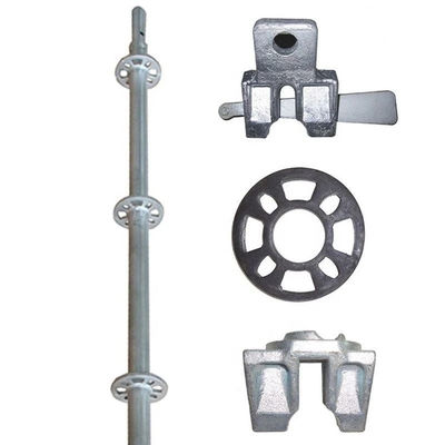Hot-Dip Galvanized Q355 1.5m Baker Layher Scaffold Components Max Height 30m