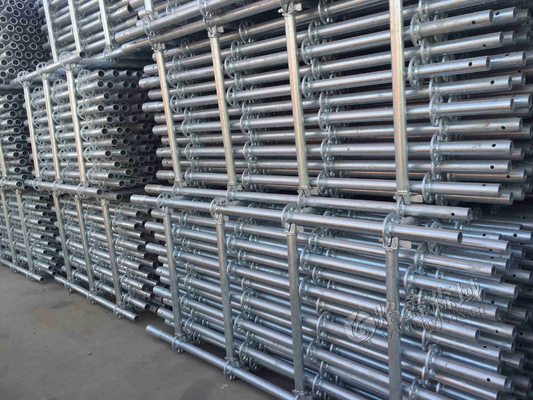 Ringlock System Staging Scaffolding Painted Q235 Steel 2m EN12811 Standard