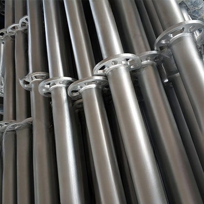 Corrosion-Resistant Ringlock System Vertical Standard Scaffolding Accessories for Construction