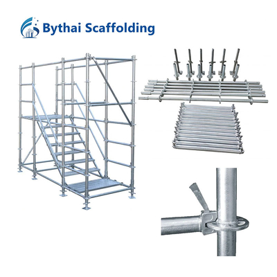 Fabricated Galvanized Q355 0.5-3m Scaffolding Vertical Pole Ringlock Standard