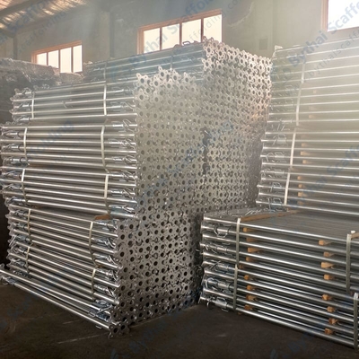 Construction Formwork Heavy 4.5M High E-galvanized OD48.3*2.8mm Thickness Acro Jacks
