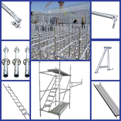 Fabricated Scaffolding Manufacturer Ringlock Multi-Pole Rosette System For Sale