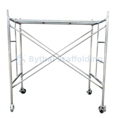 Industrial Building Tools Hot Dip Galvanized Movable H Frame Metal Scaffolding Parts