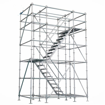 Sturdy Multidirectional Scaffolding with 0.73m-3.07m Ledger Lengths Customizable