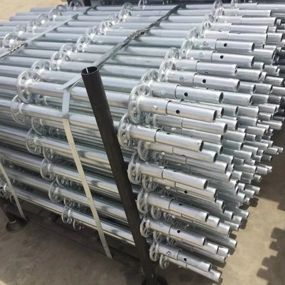 Q235 Hot-Dipped Galvanized Scaffolding Steel Ringlock Standard for Sale