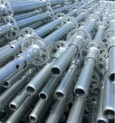 Durable Q355 Steel Ledger Rosette 2.5m Length Allround Ringlock Scaffolding