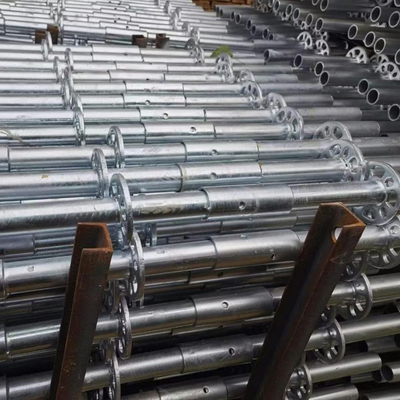 Reinforced Q355 Steel Hot-Dipped Galvanized 3m Length Ringlock Scaffolding