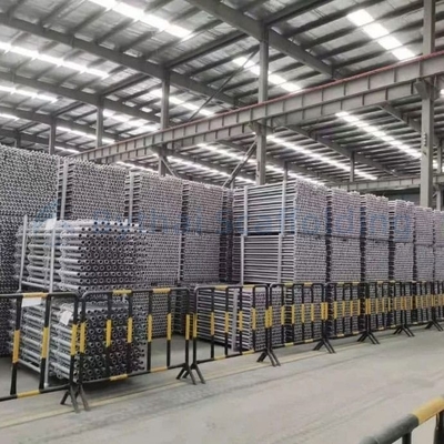 2m Ringlock Diagonal Brace Corrosion-resistant Hot-dipped Galvanized Q355 Steel