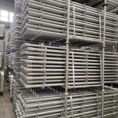Durable 2.75mm Thick Q355 48.3mm Hot Dipped Galvanized Ringlock Scaffolding
