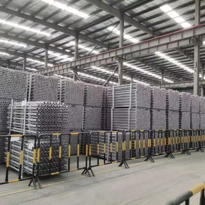 Durable 2.75mm Thick Q355 48.3mm Hot Dipped Galvanized Ringlock Scaffolding