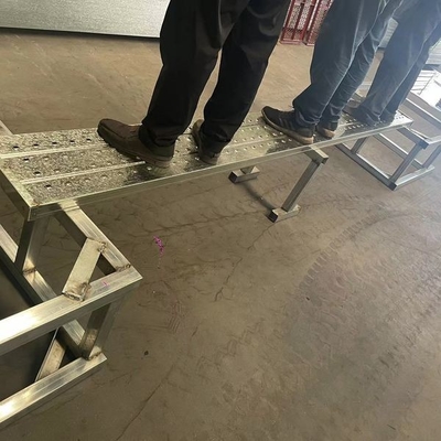 Perforated Steel Plank Customized Galvanized Scaffolding Board Bs1139 Approval