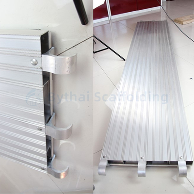 Durable OEM Full Aluminum Quality Scaffolding Planks With Hook