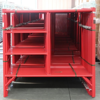 Low Price Q235 FLIP-LOCK Corrosion-Resistant Convenient Painted America Frame System