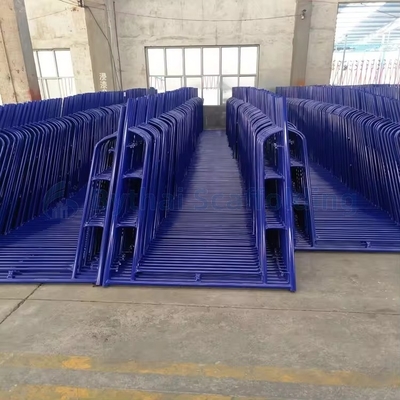 Heavy Duty Vanguard Style Steel Scaffold Frame for High Rise Construction