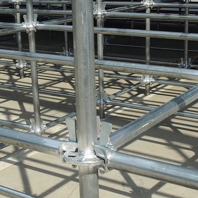 Customized 48.3mm Ringlock System Scaffold Durable for Bridge Construction