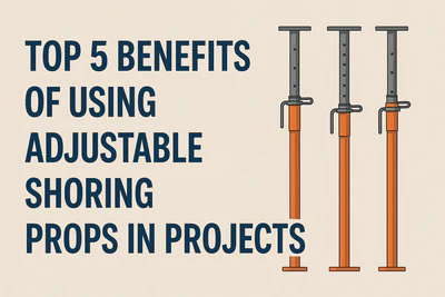 Top 5 Benefits of Using Adjustable Shoring Props in Projects