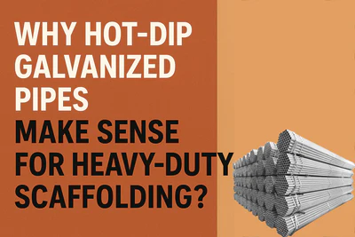 Why Hot-Dip Galvanized Pipes Make Sense for Heavy-Duty Scaffolding?