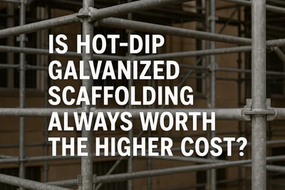 Is Hot-Dip Galvanized Scaffolding Always Worth the Higher Cost?