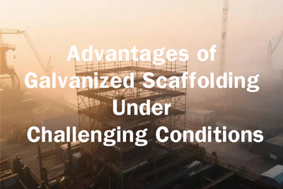 Advantages of Galvanized Scaffolding Under Challenging Conditions